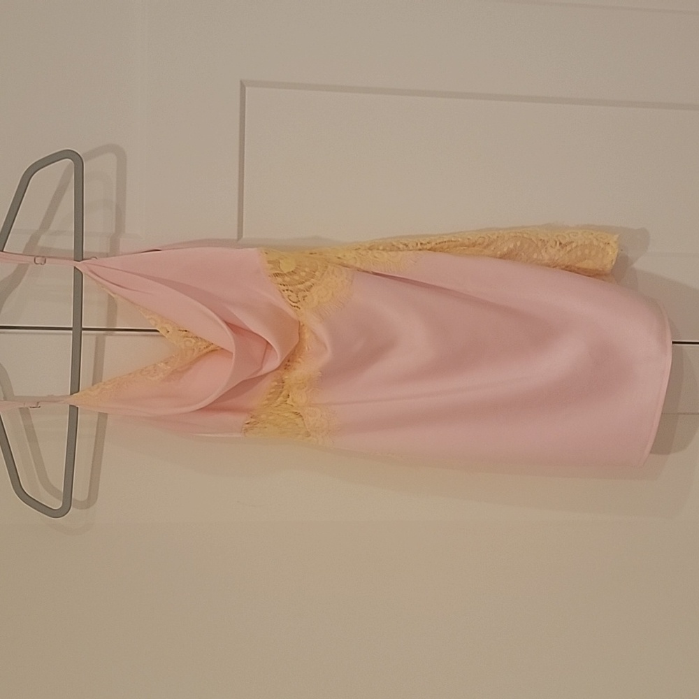 Dress with lingerie lace look , nwot